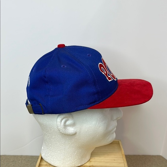 Pops Blue and Red Strapback Hat - Picture 4 of 6